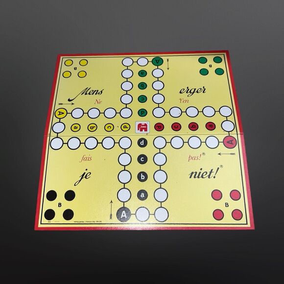 Vintage 1978 Mens ERGER Je Niet Board Game Jumbo Man Dont Get Angry Complete - Picture 4 of 7